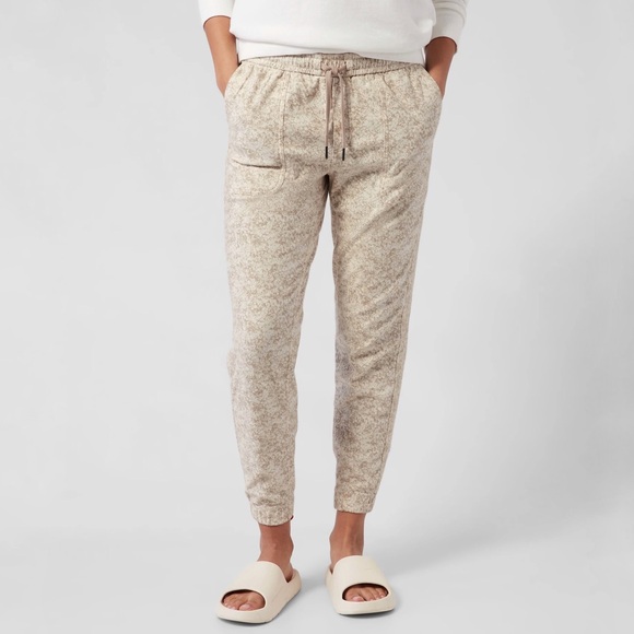 Athleta | Farrallon Jogger in Pebbles Texture Abalon Size M Tall - Picture 1 of 15